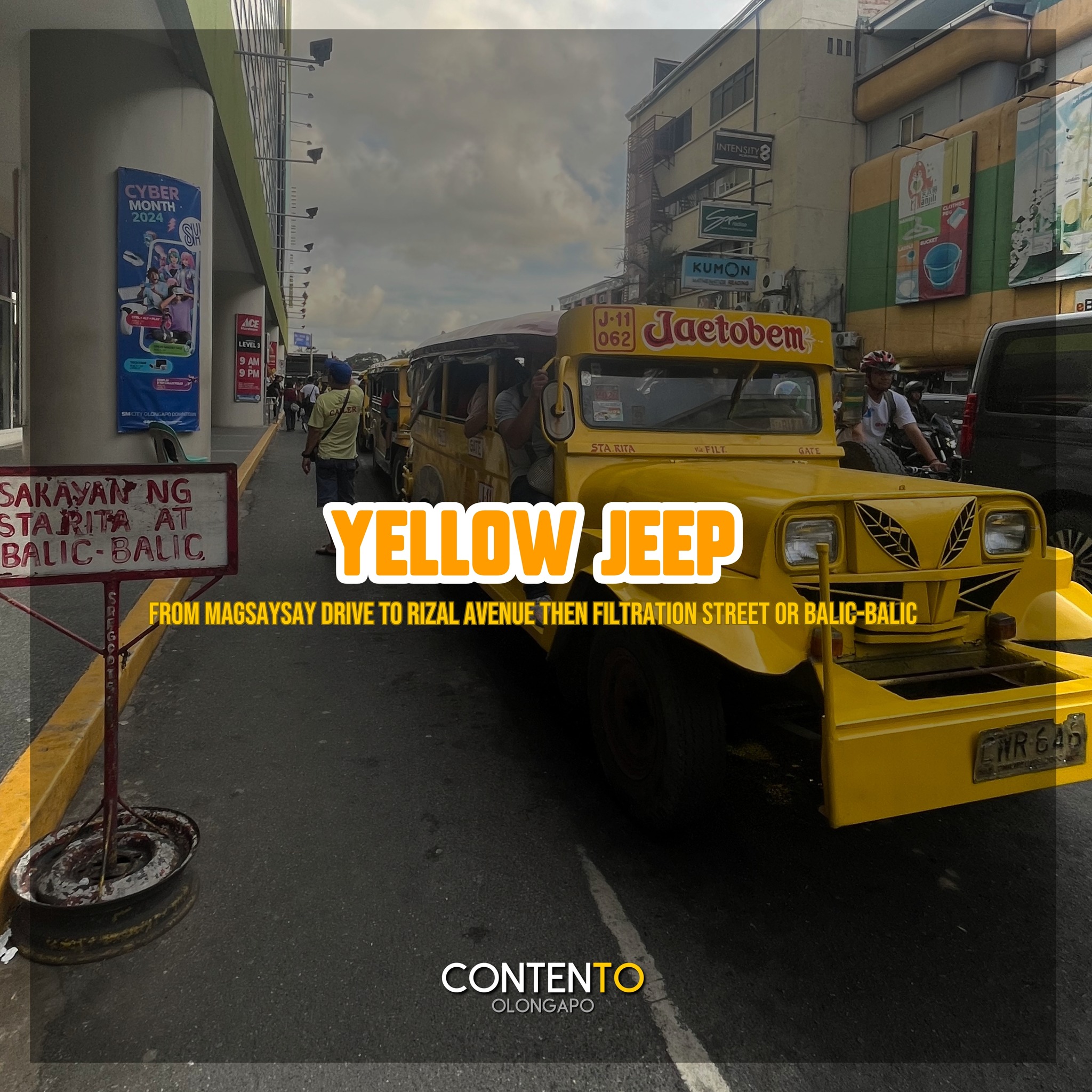Yellow Jeep